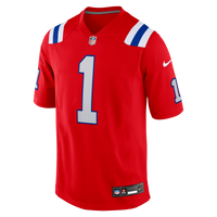 New England Patriots A.J. Brown Nike Red Game Jersey
