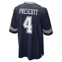 Dallas Cowboys Dak Prescott Nike Navy Game Team Jersey