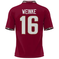 Chris Weinke Garnet Florida State Seminoles Heisman Football Jersey