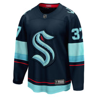 Seattle Kraken Yanni Gourde Fanatics Deep Sea Blue Home Breakaway Player Jersey