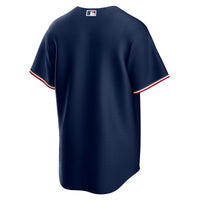 Minnesota Twins Nike Navy Alternate Replica Team Logo Jersey
