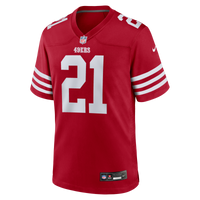 San Francisco 49ers Deion Sanders Nike Scarlet Team Retired Player Game Jersey