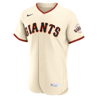 San Francisco Giants Nike Cream Home Authentic Custom Jersey