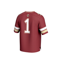 GameDay Greats #1 Maroon Boston College Eagles Lightweight Collegiate Football Fashion Jersey