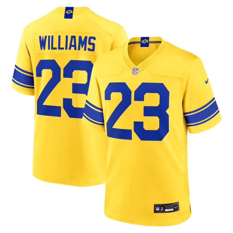 Los Angeles Rams Kyren Williams Nike Classic Sol Game Jersey