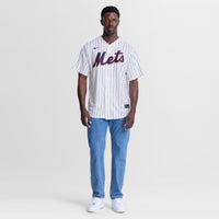 New York Mets Carson Benge Nike White Home Replica Jersey