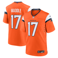 Denver Broncos Jaylen Waddle Nike Orange Game Jersey