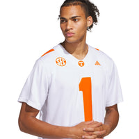 adidas White Tennessee Volunteers Away Premier Jersey