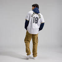 Japan Baseball Yoshinobu Yamamoto Nike White 2026 World Baseball Classic Home Stadium Jersey