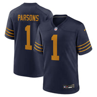 Green Bay Packers Micah Parsons Nike Navy The 1923 Classic Game Jersey