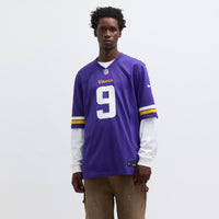 Minnesota Vikings J.J. McCarthy Nike Purple Player Game Jersey