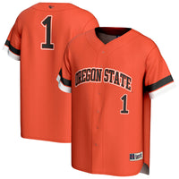 GameDay Greats #1 Orange Oregon State Beavers Collegiate Baseball Fashion Jersey