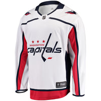 Washington Capitals Fanatics White Breakaway Away Jersey