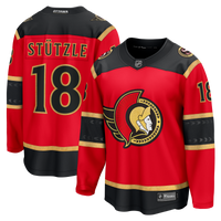 Ottawa Senators Tim Stutzle Fanatics Red Alternate Breakaway Jersey