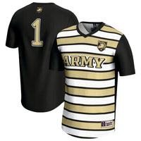 GameDay Greats #1 Black Army Black Knights Lightweight Soccer Fashion Jersey