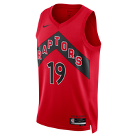 Toronto Raptors Nike Icon Edition Swingman Jersey - Red - Jakob Poeltl