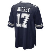 Dallas Cowboys Brandon Aubrey Nike Navy Team Game Jersey