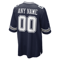 Dallas Cowboys Nike Navy Custom Game Jersey
