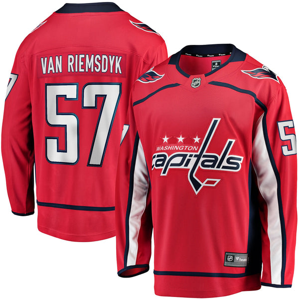 Washington Capitals Trevor van Riemsdyk Fanatics Red Home Breakaway Jersey