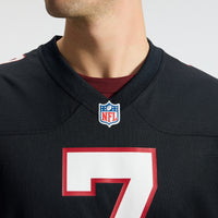 Atlanta Falcons Bijan Robinson Nike Black Throwback Game Jersey