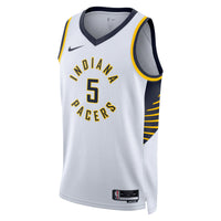 Indiana Pacers Nike Association Edition Swingman Jersey - White - Jarace Walker