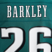 Philadelphia Eagles Saquon Barkley Nike Midnight Green Team Game Jersey