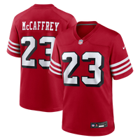 San Francisco 49ers Christian McCaffrey Nike Scarlet Alternate Game Player Jersey