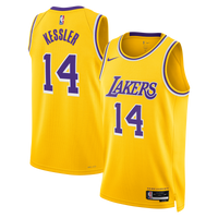 Los Angeles Lakers Nike Icon Edition Swingman Jersey - Gold - Walker Kessler