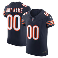 Chicago Bears Nike Navy Vapor F.U.S.E. Elite Custom Jersey