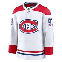 Montreal Canadiens Ivan Demidov Fanatics White Away Premium Jersey