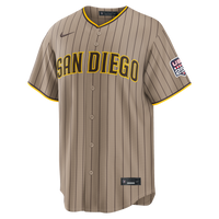 Fourth of July San Diego Padres Manny Machado Nike Sand USA 250 Stadium Jersey