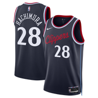 Los Angeles Clippers Nike Replica Icon Edition Swingman Jersey - Navy - Rui Hachimura