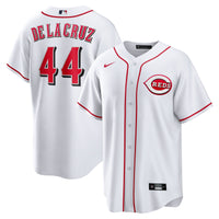 Cincinnati Reds Elly De La Cruz Nike White Home Replica Jersey