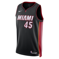 Miami Heat Nike Icon Edition Swingman Jersey - Black - Davion Mitchell