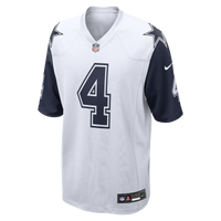 Dallas Cowboys Dak Prescott Nike White Alternate Game Team Jersey