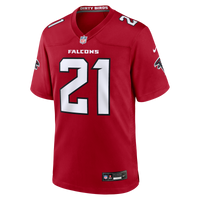 Atlanta Falcons Deion Sanders Nike Red Retired Player Game Jersey