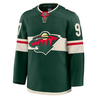 Minnesota Wild Kirill Kaprizov Fanatics Green Home Premium Jersey