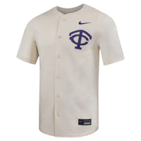 Nike Natural TCU Horned Frogs Limited Baseball Jersey