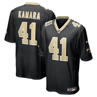 New Orleans Saints Alvin Kamara Nike Black Game Jersey