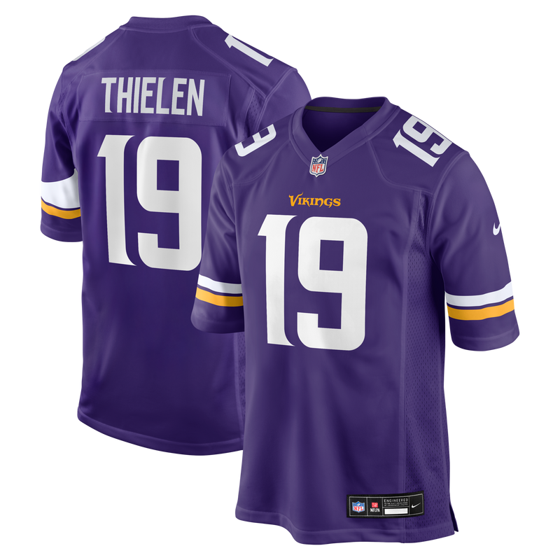 Minnesota Vikings Adam Thielen Nike Purple Game Jersey