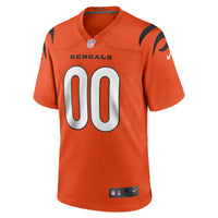 Cincinnati Bengals Nike Orange Alternate Game Custom Jersey