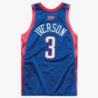NBA Allen Iverson 2004 All-Star Authentic Jersey By Mitchell & Ness - Royal -