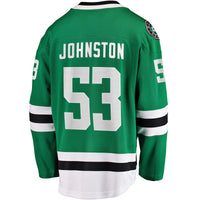 Dallas Stars Wyatt Johnston Fanatics Kelly Green Home Breakaway Player Jersey
