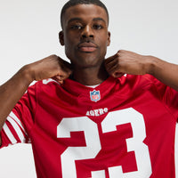 San Francisco 49ers Christian McCaffrey Nike Scarlet Game Player Jersey