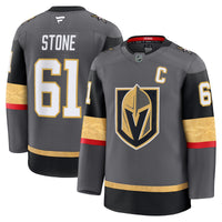 Vegas Golden Knights Mark Stone Fanatics Gray Alternate Premium Jersey