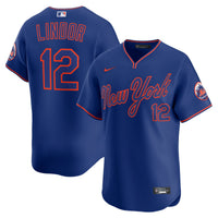New York Mets Francisco Lindor Nike Royal Alternate Limited Player Jersey