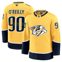 Nashville Predators Ryan O'Reilly Fanatics Yellow Home Premium Jersey