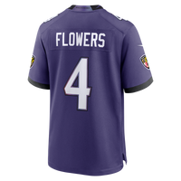 Baltimore Ravens Zay Flowers Nike Purple Team Game Jersey