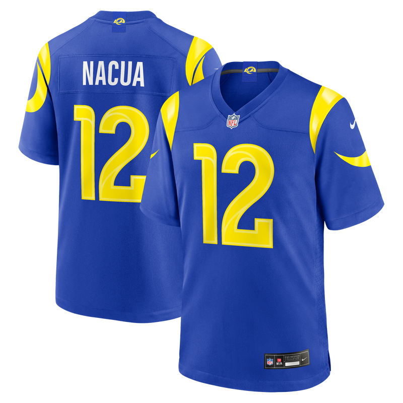 Los Angeles Rams Puka Nacua Nike Royal Team Game Player Jersey