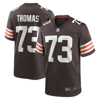 Cleveland Browns Joe Thomas Nike Brown Retired Player Game Jersey